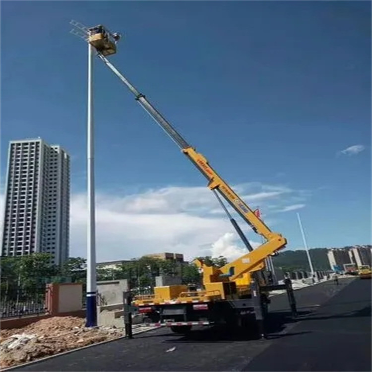 桃江维修路灯的曲臂升降车出租